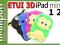 ETUI 3D  IPAD MINI SILIKON Trójwymiarowe