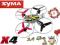 HELIKOPTER QUADROCOPTER SYMA X4 LATAJĄCE UFO 9019