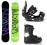 Nowy Zestaw Snowboard Raven Paradox Blk 151cm