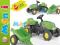 Rolly Toys TRAKTOR KID na Pedały z PRZYCZEPĄ 2169