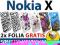 Obudowa na / do Nokia X +2x FOLIA ochronna