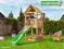 Zestaw Jungle House Jungle Gym plac zabaw