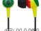 ORYGINALNE SŁUCHAWKI SKULLCANDY JIB RASTA REGGAE !