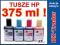 TUSZE HP 300/301/650/703/704/901 zestaw+PŁYN 375ml