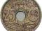 FRANCJA 25 CENTIMES 1937 ROK st.2-