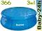 BASEN OGRODOWY + POMPA +FILTR 366x76cm BESTWAY
