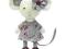 Urocza myszka GIRLY JELLYCAT 21 cm