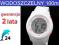 Biały zegarek dla nastolatki wodoszczelny Xonix