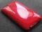 Pokrowiec Etui Gel kółka iPod Touch 2 / 3 czerwony