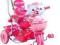 ROWEREK TRÓJKOŁOWY-BUJAK jak HELLO KITTY różowy