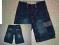 KRÓTKIE SPODENKI JEANSOWE 9-10lat 134-140CM REBEL