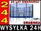 TRAMPOLINA Z DRABINKĄ SIATKĄ OGRODOWA 252 CM 8FT