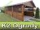 Wiata garażowa jednostanowiskowa - K2 Ogrody!