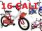 ROWERKI ARTI BMX MTB 16 CALI +PROWADNIK -NIEBIESKI