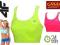 KOSZULKA damska TOP fitness 4F TSDF004 NEON L 24h