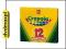 dvdmaxpl CRAYOLA KREDKI ŚWIECOWE 12 SZT (ZABAWKA)