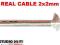 REAL CABLE CAT 200015 Kabel  dla wymagających