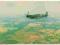 pocztówka SAMOLOT SPITFIRE stempel ANGLIA