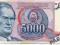 Jugosławia 5000 Dinara 1985 P-93