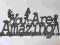 Oryginalny Wieszak - You Are Amazing