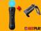 KONTROLER RUCHU PLAYSTATION MOVE + UCHWYT KAMERKI