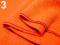Ściągacz elastyczny bawełna 16x80cm pomarańczowy