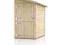 Domek narzędziowy KLON 120x250 dach gont