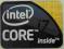 Naklejka Intel Core i7 Black 21x16mm (111)