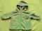 Zielona polarowa bluza z kapturem dla dziecka