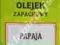 OLEJEK (OLEJKI) ZAPACHOWE 12ml - PAPAJA