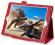 Czerwone Etui Pokrowiec do Tablet Apple iPad Air 5
