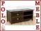 NOWA DREWNIANA SZAFKA RTV POD TELEWIZOR MAHOŃ
