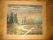 Akwarela sygnowana - Pejzaż