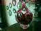 KOSZYK, ART GLASS, HUTA CHRIBSKA /539