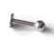 Kolczyk labret kulka piercing stal 1,2/6/3 srebrny