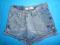 krótkie spodenki dzins 146  wyprzedaż !