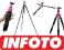 Statyw Fotopro C4i Różowy Alu  z głowicą kulową