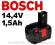 AKUMULATOR 14,4V 1,5Ah NiCd O-PACK BOSCH