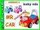 JEŹDZIK AUTO PCHACZ MR CAR BABY MIX RUCHOME OCZY