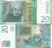 Jugosławia - 20 dinarów 2000 P154 stan bankowy