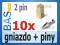 Gniazdo HU 2pin + piny _ 10 sztuk