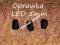 Oprawka diody LED RGB 5mm kapturek osłona 3szt