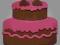 Scrapki TORT urodziny torcik 2szt