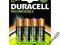 4 Akumulatorki Duracell R6/AA NiMH 1300mAh HIT !!!