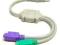 LA5 NOWY KABEL Z USB NA PS/2 X2 (2-PORTY PS2) F-VT