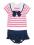 GYMBOREE STROJ KAPIELOWY stripes &amp; anchor * 86