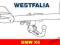 WESTFALIA HAK HOLOWNICZY ORYGINAŁ BMW X6 E71