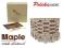 Drewniane klocki MAPLE 300 szt ecopak