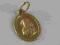PRZEPIĘKNY ZŁOTY MEDALIK Z MATKĄ BOSKĄ 1,3G 585