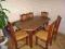 stół z krzesłami
